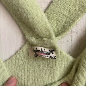 FP Movement by Free People Soft Green Knit Top